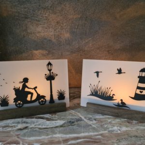 Acrylscheibe mit Ständer